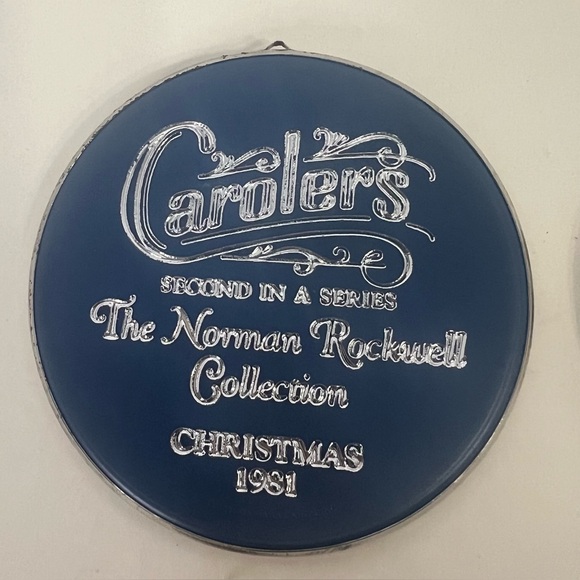 Vintage Norman Rockwell Cameo Hallmark Keepsake Ornament Set of 6 80's #2, #5-9 - Picture 5 of 12